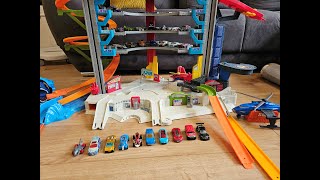 Ultimate Parking Garage Hot Wheels Blue Shark Toys Cars BBC TV [upl. by Birgit]