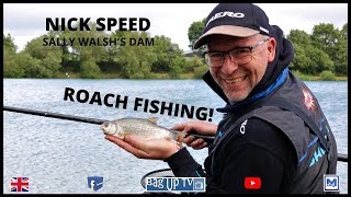 Pole fishing for Roach at Sally Walshs Dam with Nick Speed  BagUpTV  Full Feature Video [upl. by Olotrab967]