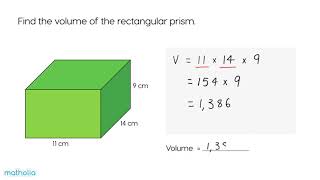 Volume of Rectangular Prisms [upl. by Nnayd]