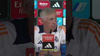 ANCELOTTI deja a la PRENSA a CARCAJADAS desde el PRIMER DÍA [upl. by Aig]