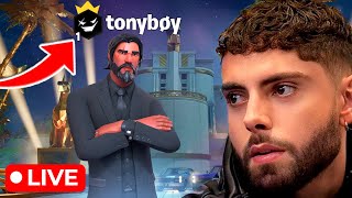 Tonyboy jogando Fortnite depois de 5 anos ft Pulgaboy epicpartner publi [upl. by Gillette]