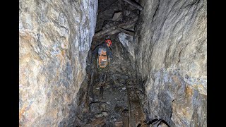 Crossroad SRT Through trip  Cwmystwyth Lead mine [upl. by Barcroft]