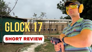 Glock 17 Pistol  Range Review [upl. by Rayshell]