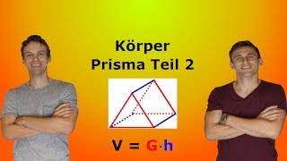 Körper  Prisma Teil 2 mit AufgabenLösung [upl. by Fayth]