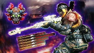 BO4  MASTER PRESTIGE SNIPING 21 KILL BLACKOUT GAME [upl. by Annatsirhc]