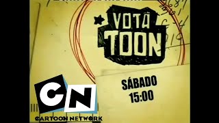 Cartoon Network  Era Toonix  Bumper  Chamada do Bloco Votatoon [upl. by Roxi]