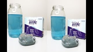 Retainer Brite Cleaning Tablets Review ▸ Do they work [upl. by Lovato466]