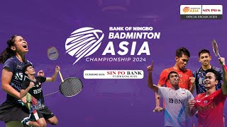 Badminton Asia Championship 2024  DAY 2  ROUND 32 [upl. by Kinzer366]