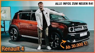 Renault 4 im Test 2025 Alle Infos zum NEUEN R4 Review  Innenraum  Iconic  ETech  Preis [upl. by Nnaira]