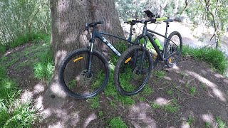 TREK MARLIN 7 2022 vs CUBE ATTENTION SL 2022 vs SNAKE and light trails Low Budget Adventures EP 14 [upl. by Dacia103]