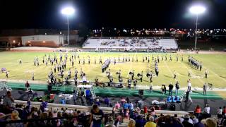 Ridgeland High School Rhythm of the Ridges Band Oct 10 2014 [upl. by Adallard]