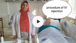 Intravenous Injection A StepbyStep Guide حقن الوريد دليل خطوة بخطوة [upl. by Hebe270]