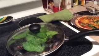 21 Day Fix  Mussels with broccoli spinach and bow tie pasta in Garlic Butter Sauce [upl. by Lyon880]