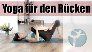 Yoga bei Schmerzen unterer Rücken  wirksam und sanfte Hilfe bei Rückenschmerzen [upl. by Seugram]