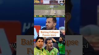 Wahab Riaz Shares Funny Story of Batting Collapse wahabriaz cricket misbahulhaq wasimakram [upl. by Norbel]