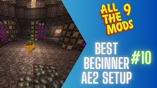 how to make the Ultimate AE2 setup for beginners in AllTheMods 9 [upl. by Bore]