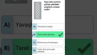 SINAVDA ÇIKTI  2024 EHLİYET SINAV SORULARI  2024 EHLİYET TRAFİK SORULARI [upl. by Ninetta]