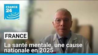 Journée mondiale de la santé mentale  une cause nationale en 2025 • FRANCE 24 [upl. by Auberon]