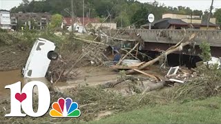 Residents feel isolated with no power or phones in Asheville North Carolina after historic flooding [upl. by Belldas]