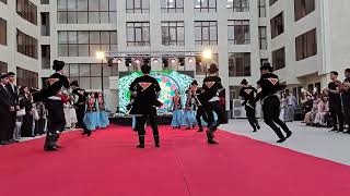 Karakalpak dance performed by students of the University of World Economy and Diplomacy [upl. by Heda]