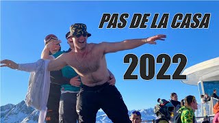 Pas de la Casa 2022 Ski Vlog [upl. by Eenafets]