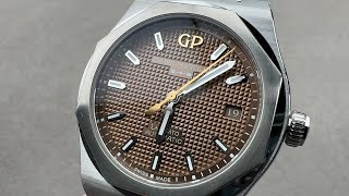 Girard Perregaux Laureato 810051131541CM Girard Perregaux Watch Review [upl. by Maloy]