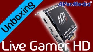 ► AVerMedia Live Gamer HD  Unboxing español [upl. by Navannod]