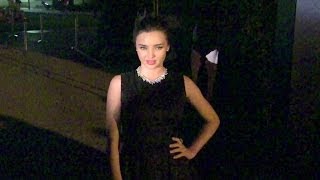 Miranda Kerr attending HampM fashion show in Paris [upl. by Edwin661]