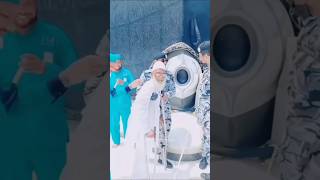 Hujr e aswad ziarat oldman makkah islamicstatus islam ytshorts [upl. by Ekoorb]