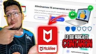 ¿Es SEGURO tener McAfee como ANTIVIRUS en nuestra PC🤔🛡️ Review con RESULTADOS NO BUENOS💻 [upl. by Aynodal]