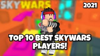 TOP 10 BEST SKYWARS PLAYERS🏹 ⚔️ROBLOX SKYWARS [upl. by Cheyney]