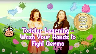 Washing Hands Song  Miss Sunshine Learns About Germs From A Nurse  Educational Videos For Kids [upl. by Eizzo]