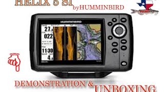 Helix 5 SI FishfinderGPSChartplotter by Humminbird UnboxingSouth Texas Fishing [upl. by Dylan]