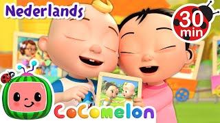 Dankbaar lied 2 schoolklas  Cocomelon  Moonbug Kids Nederlands  Kindertekenfilms [upl. by Melba586]