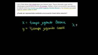 Funciones lineales y no lineales Ejemplo 2 [upl. by Ellenoj]