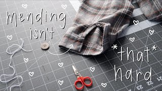 mending amp altering clothes is easier than you think [upl. by Octave214]