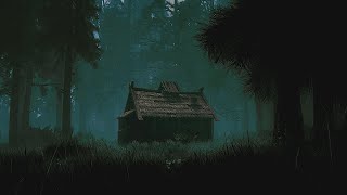 Creepy Cabin in the Woods  Scary ASMR Ambience  Halloween Haunted House Soundscape amp Atmosphere [upl. by Oettam]