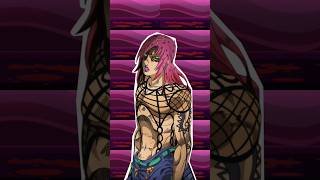 Diavolo Deserved it Infinite Death  JoJos Bizarre Adventure jjba anime memes shorts [upl. by Saixela]