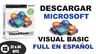 Descargar e Instalar Visual Basic 60 Windows 7810 [upl. by Rednael]