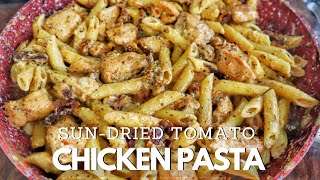 Sun Dried Tomato Chicken Pasta  Pasta Recipes [upl. by Asenej]