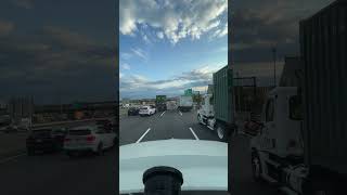 NJTP North accident shortsyoutube trucker accident [upl. by Oek]