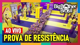 BBB 24 8ª Prova do Líder de Resistência AO VIVO  Big Brother Brasil 2024 BBB24 [upl. by Undis]