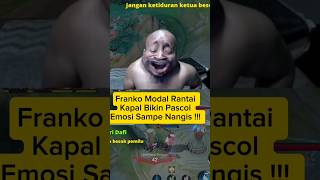 Franko tek  shorts shortvideo short mobilelegends topglobalmiya miyapascol mlbb lucu [upl. by Thompson771]