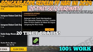 KODE REDEEM FREE FIRE TERBARU 11 APRIL 2024 HARI INI [upl. by Leinto]