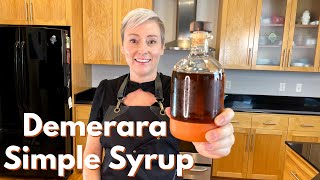 How to make Demerara Simple Syrup [upl. by Aima]