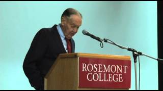 Rosemont College Ethics and Leadership Symposium Keynote Speaker John Bogle [upl. by Wiebmer]