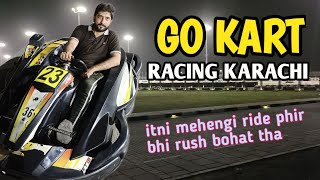 go kart  karachis best go kart  Omni karting circuit karachi [upl. by Odab765]