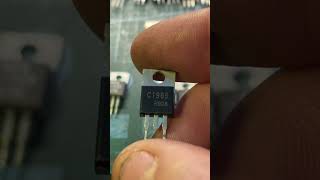 Output Transistors Testing Fakes and Genuine easy to do check [upl. by Anaidiriv]