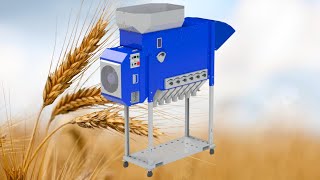 Wialnia do zboża AGM 5 Getreidereiniger Grain Cleaner [upl. by Ateuqram]