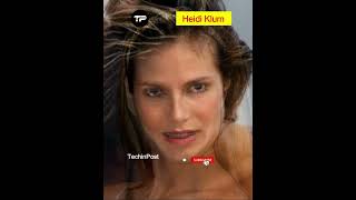 TRANSFORMATION Heidi Klum Journey 1973  Now journey transformation heidiklum [upl. by Akienaj791]